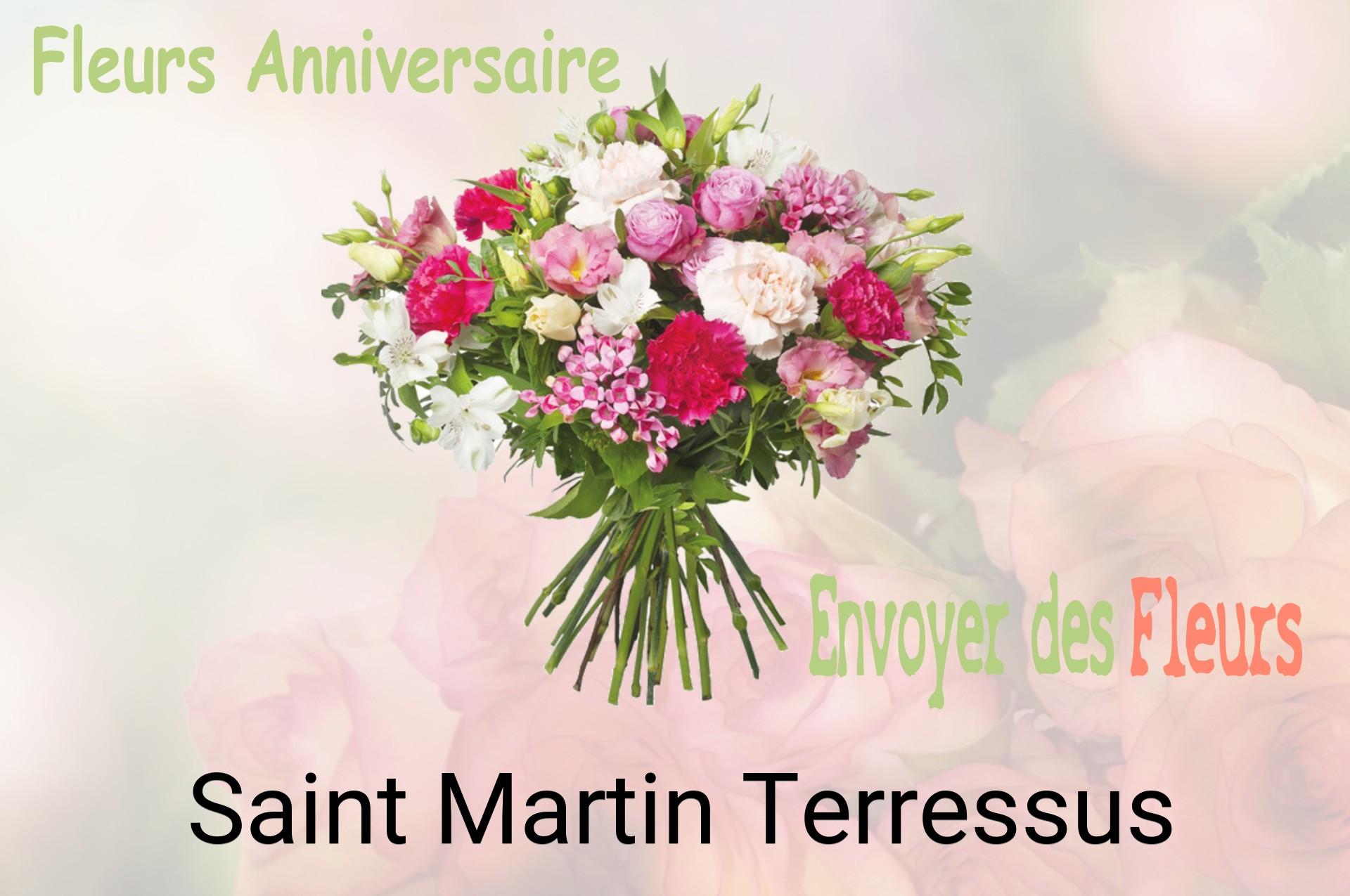 Bouquet de fleurs d’anniversaire livré à Saint-Martin-Terressus